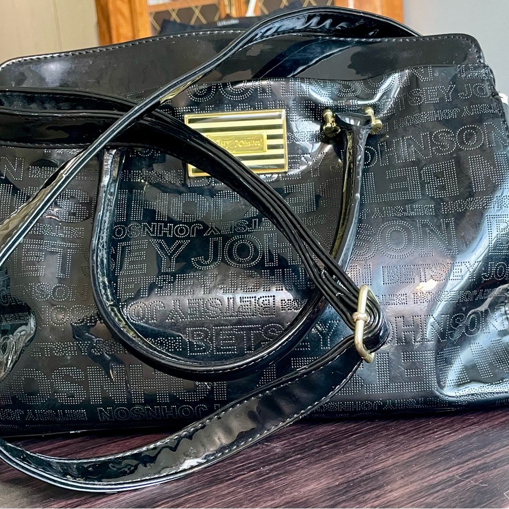 Betsey Johnson Black Handbag